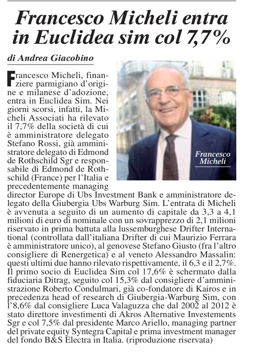 Milano-Finanza-Euclidea-entra-Micheli